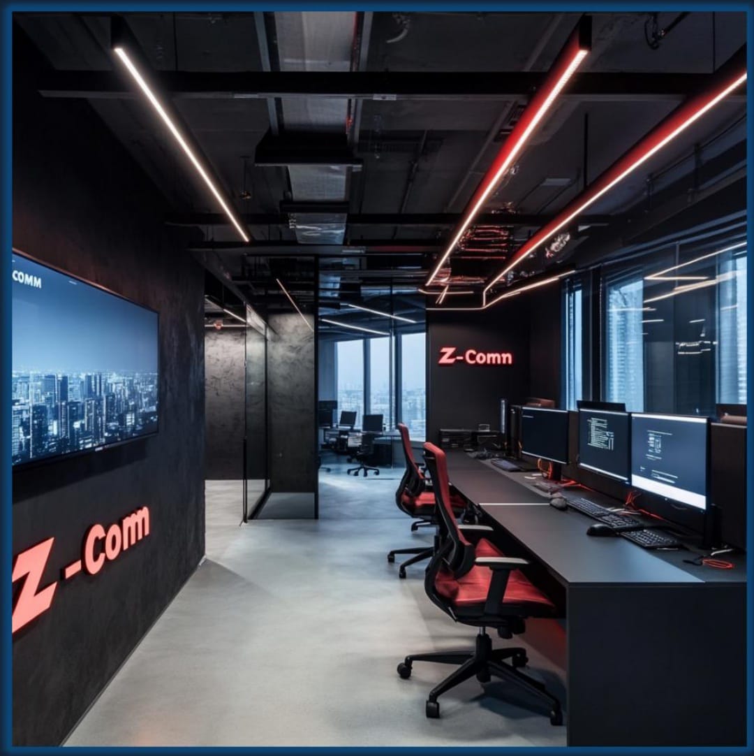 Z-COMM СКС ЛВС МОНТАЖ